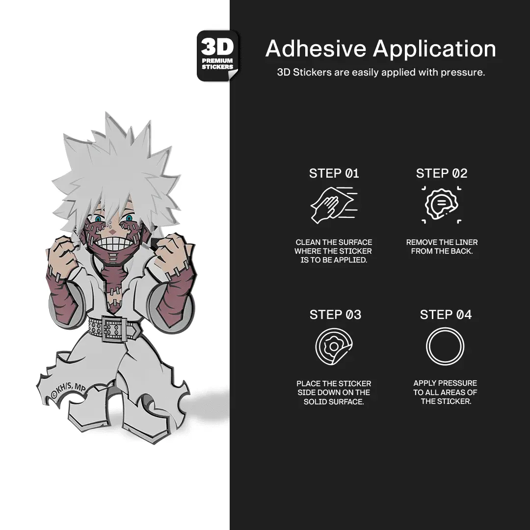 Dabi (Season 7) Stickmadly