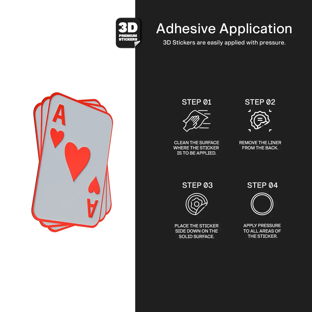 ACES OF HEART Stickmadly