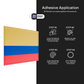 COLOMBIA FLAG Stickmadly