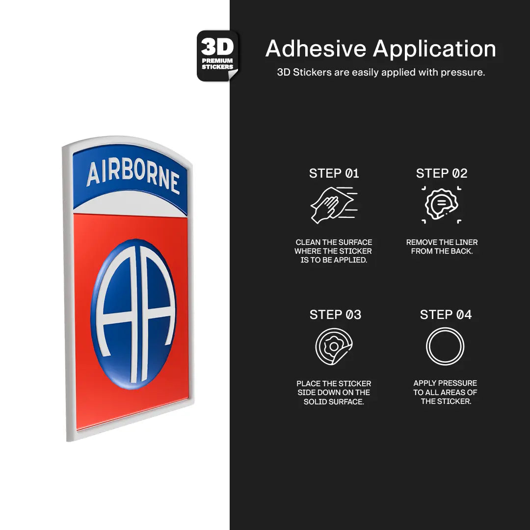 82nd Airborne Division Stickmadly