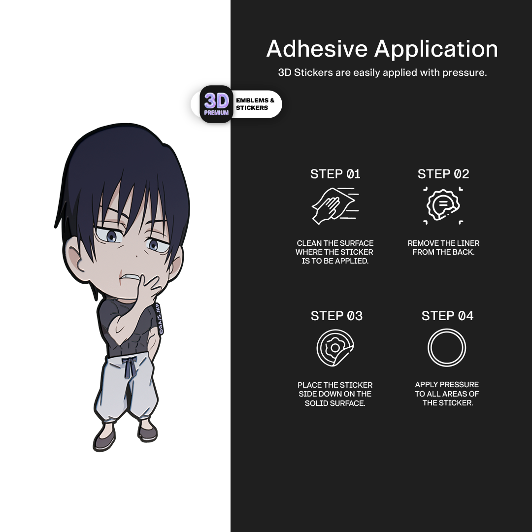 Toji Fushiguro (Chibi) Jujutsu Kaisen