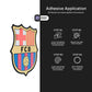 F.C. Barcelona Metallic logo Stickmadly