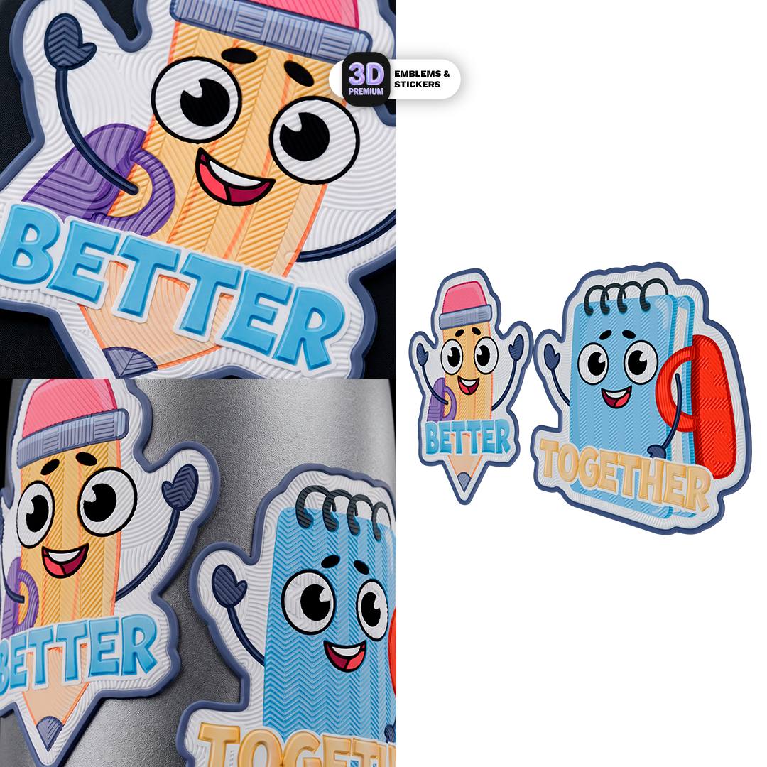 Pre school 2 Pack Stickmadly