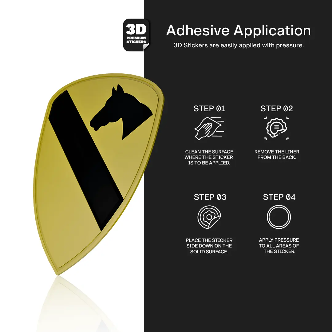 1ST Cavalry Division Stickmadly