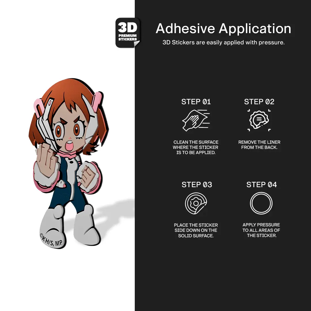 Ochaco Uraraka (Season 7) Stickmadly