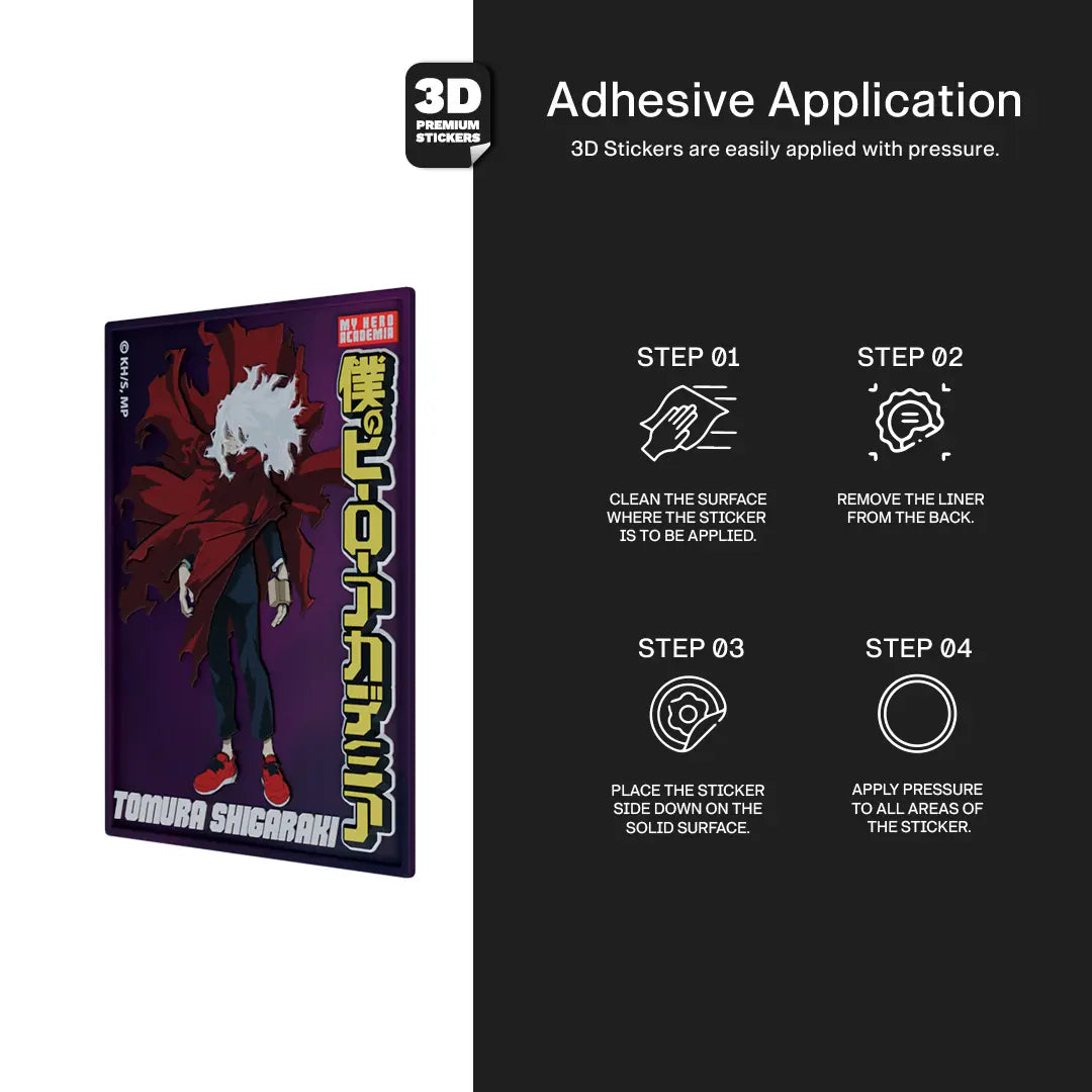 Tomura Shigaraki miniposter Stickmadly