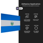 EL SALVADOR FLAG Stickmadly