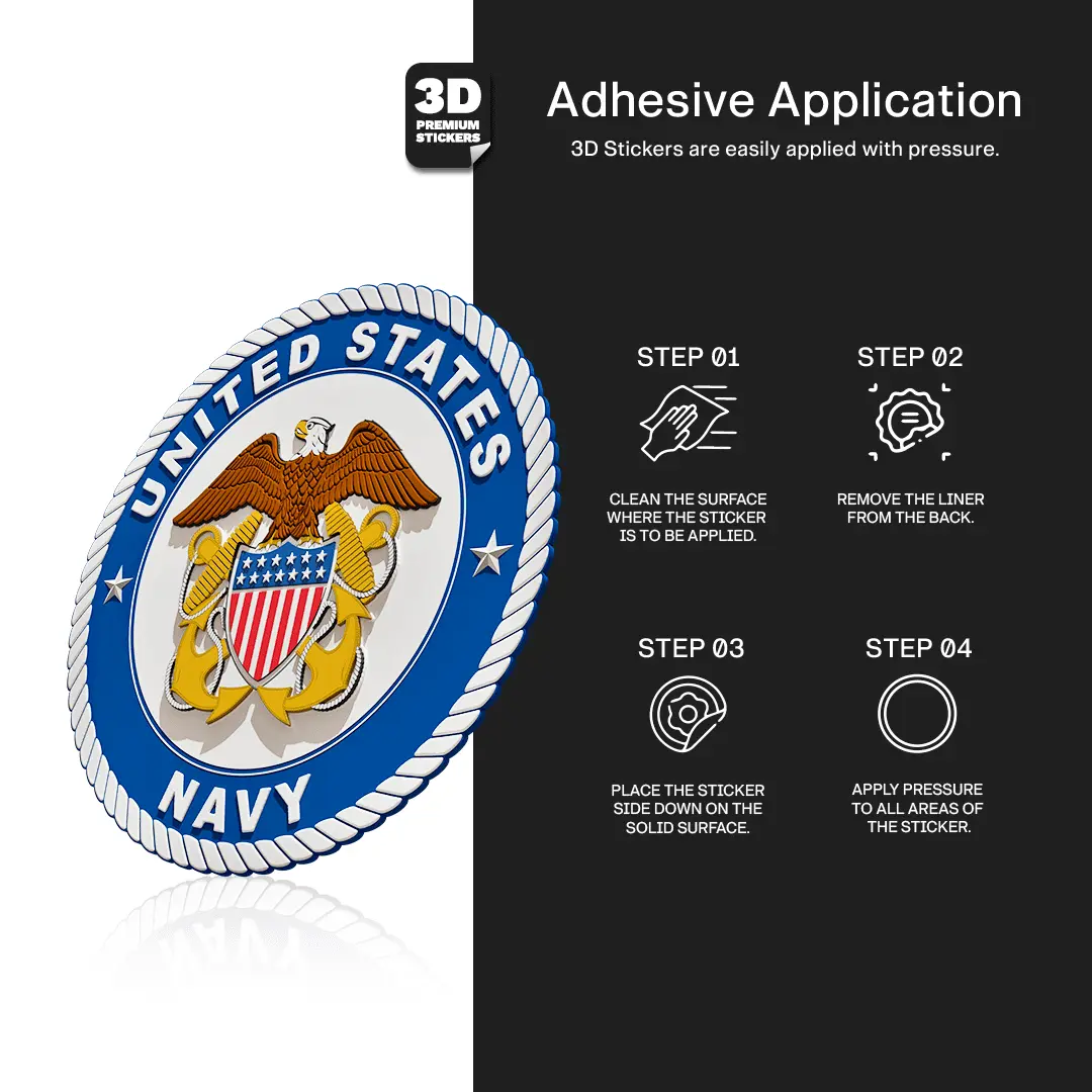 OFFICERS CREST EMBLEM Stickmadly