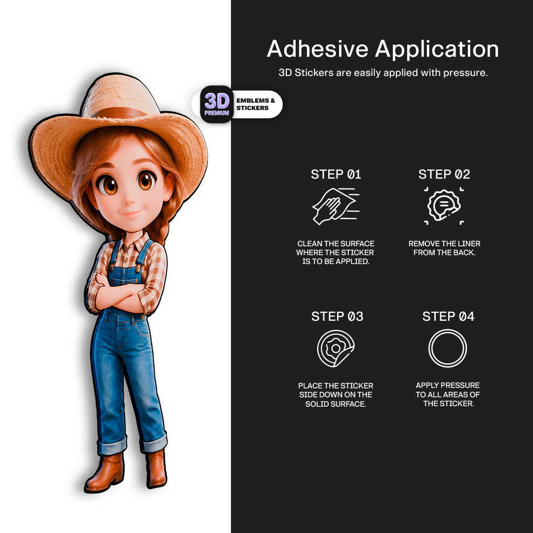 FEMALE FARMER Stickmadly