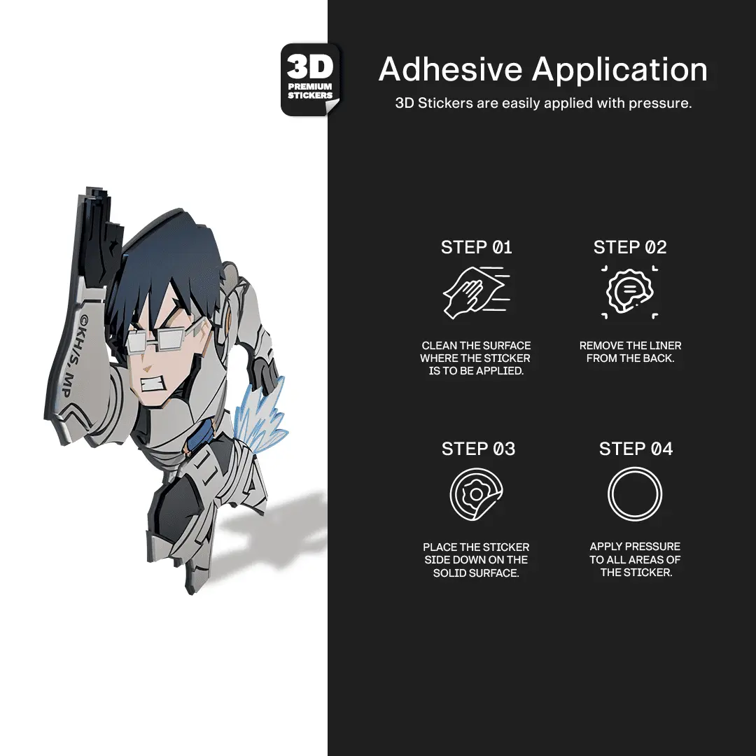 Tenya Iida (Season 7) Stickmadly