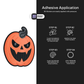 HALLOWEEN PUMPKIN Stickmadly