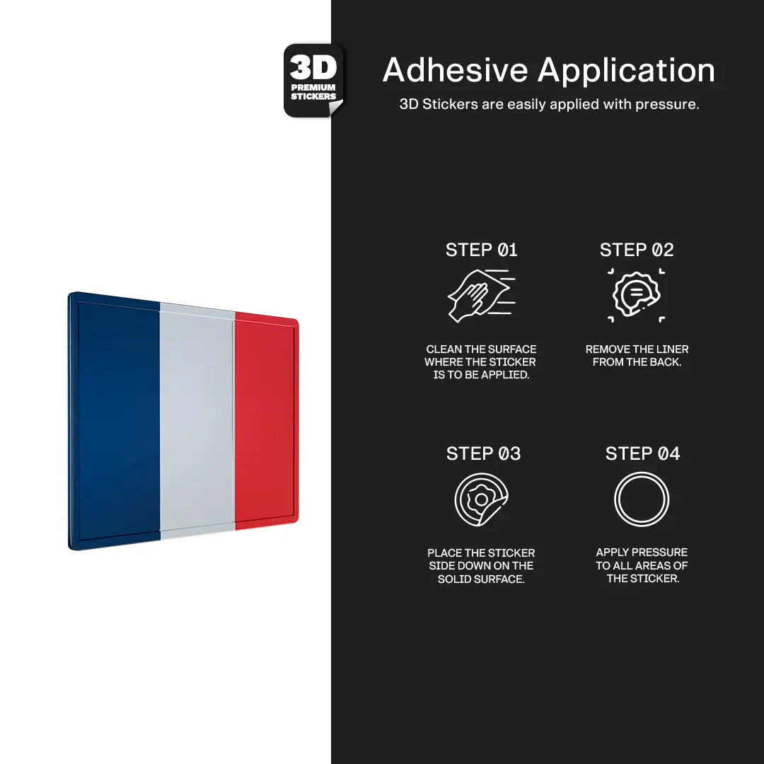 France Flag Stickmadly