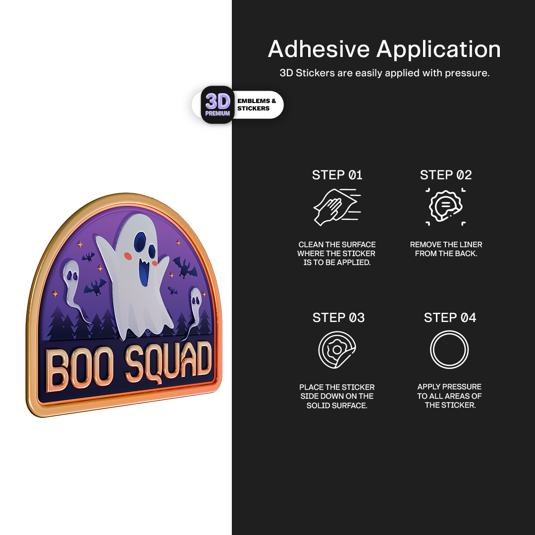 BOO SQUAD Stickmadly