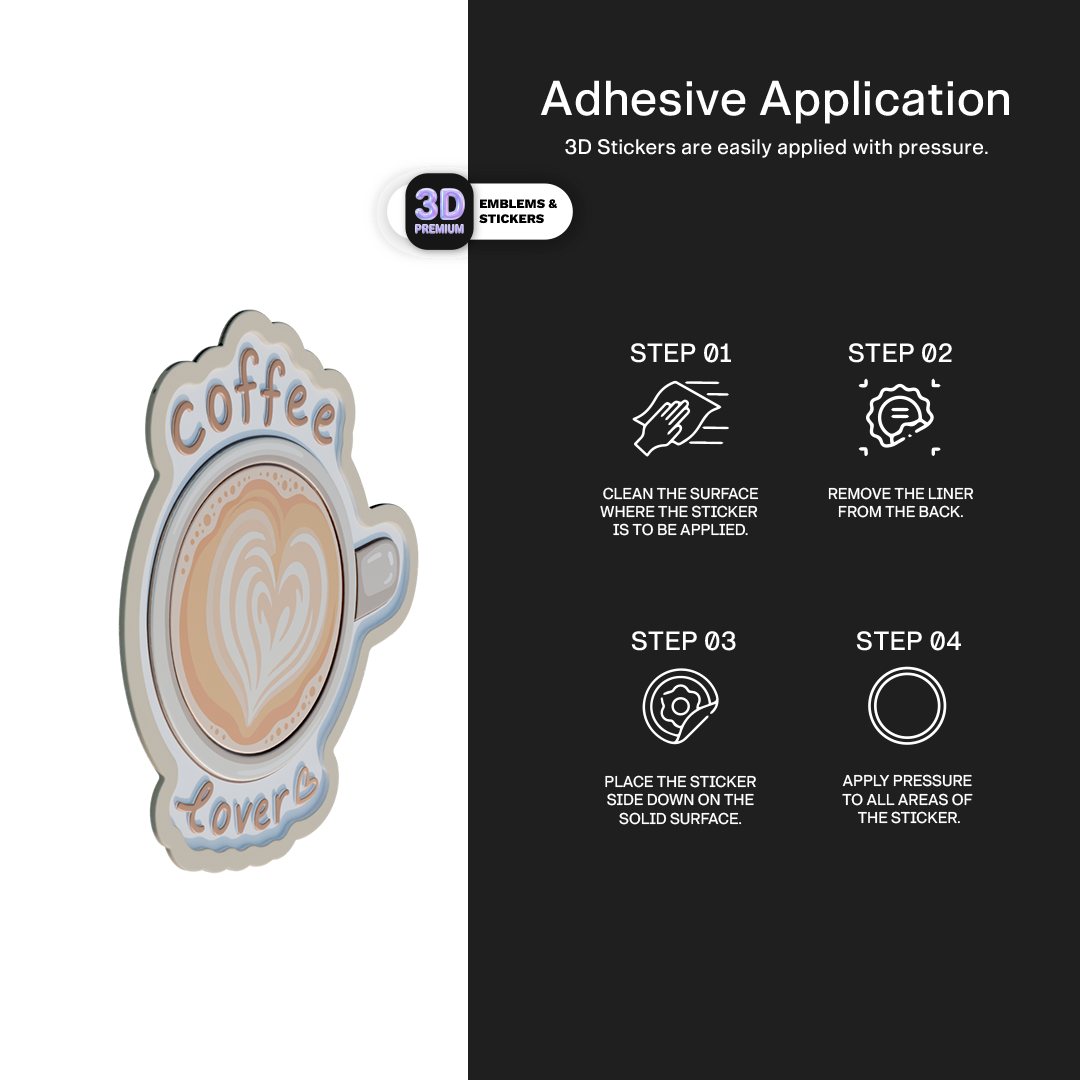 COFFEE LOVER Stickmadly