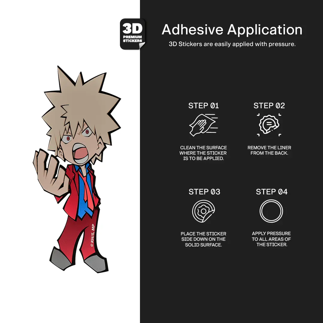 Katsuki Bakugo (Season 4) Stickmadly