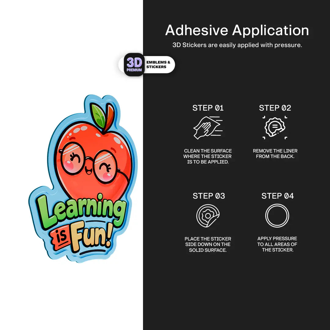 LEARNING IS FUN Stickmadly