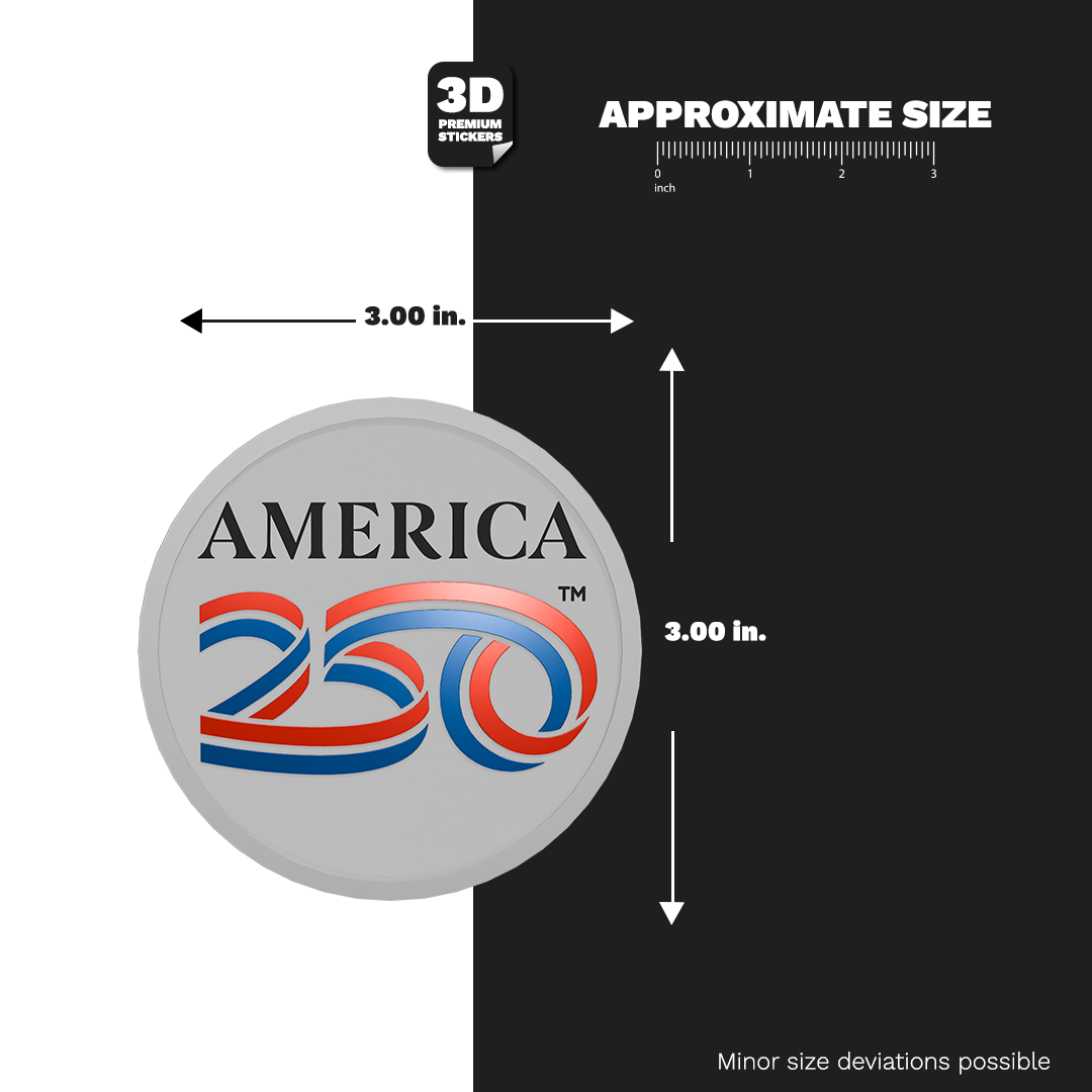 PACK CIRCLE AMERICA 250 3'' America250