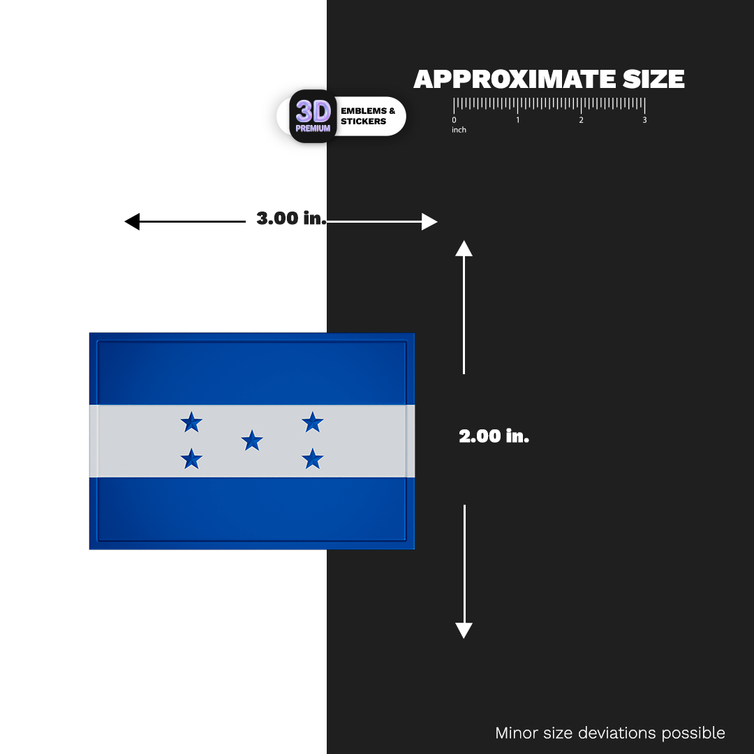 HONDURAS FLAG Stickmadly
