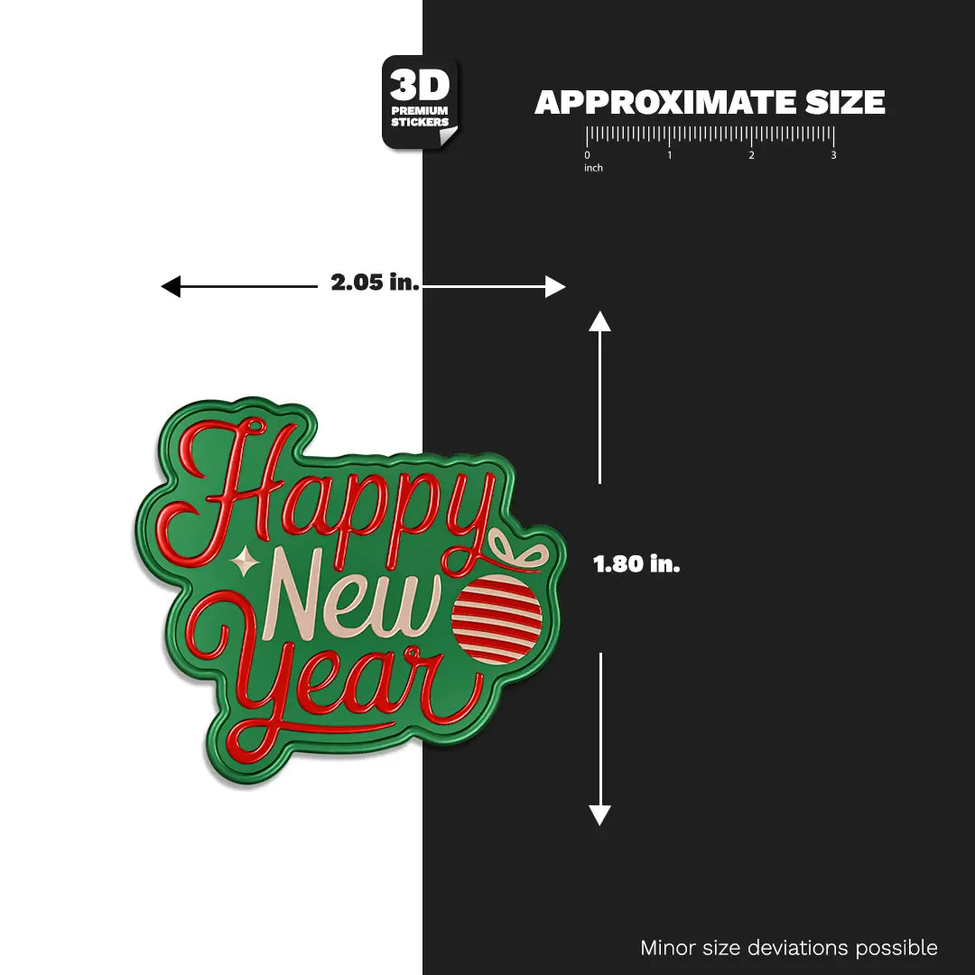 HAPPY NEW YEAR Stickmadly