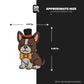BOSTON TERRIER Stickmadly