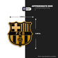 F.C. BARCELONA Black & Gold Stickmadly