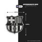 FC Barcelona Crest Silver 3-Pack FC Barcelona