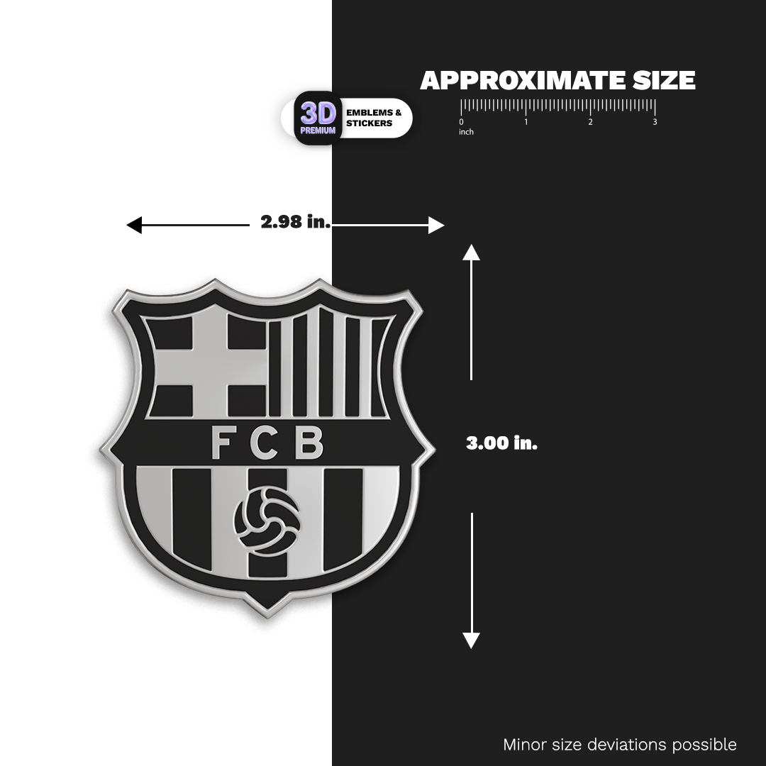 FC Barcelona Crest Silver 3-Pack FC Barcelona