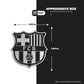 F.C. BARCELONA Black & Silver Stickmadly