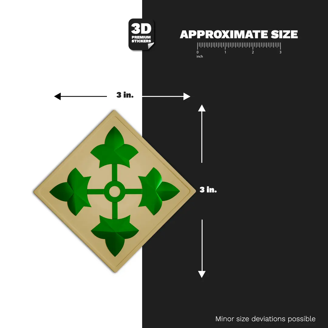 4TH Infantry Division Stickmadly