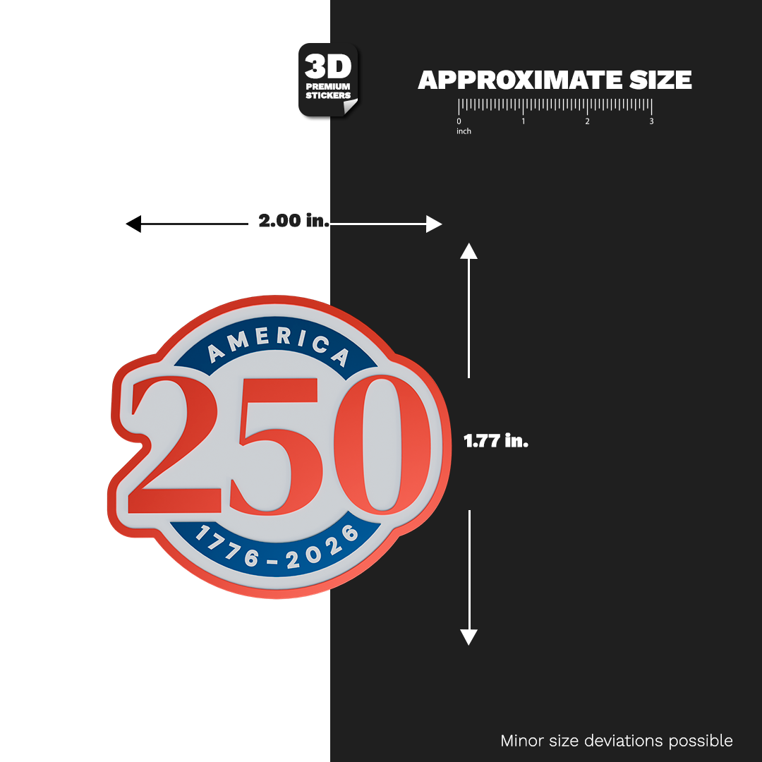 PACK TAG-SQUARE-YEARS America250