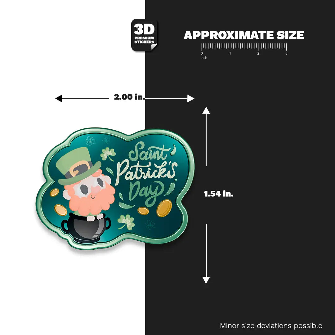 SAINT PATRICK'S DAY Stickmadly