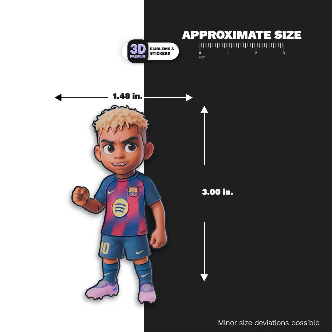 LAMINE YAMAL - Chibi Stickmadly