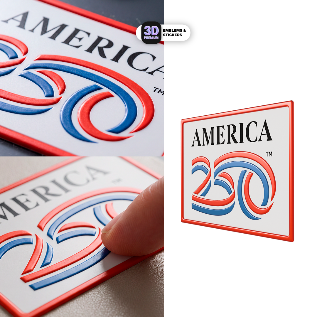 PACK TAG-SQUARE-YEARS America250