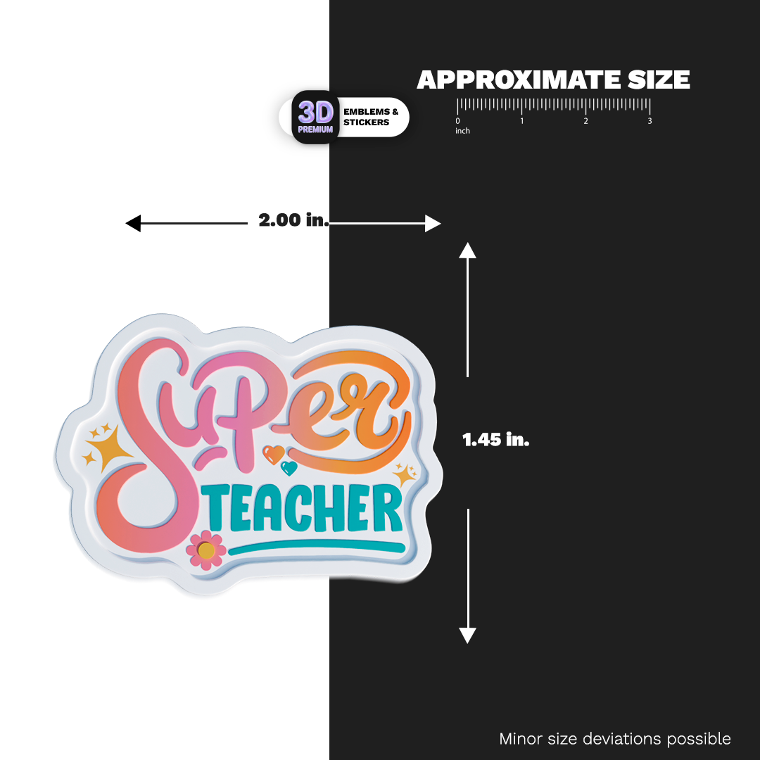 Super teachers Pack Stickmadly