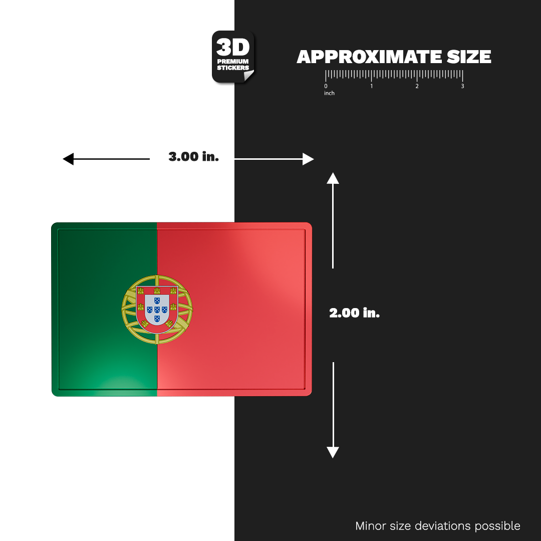PORTUGAL EMBLEM PACK Stickmadly