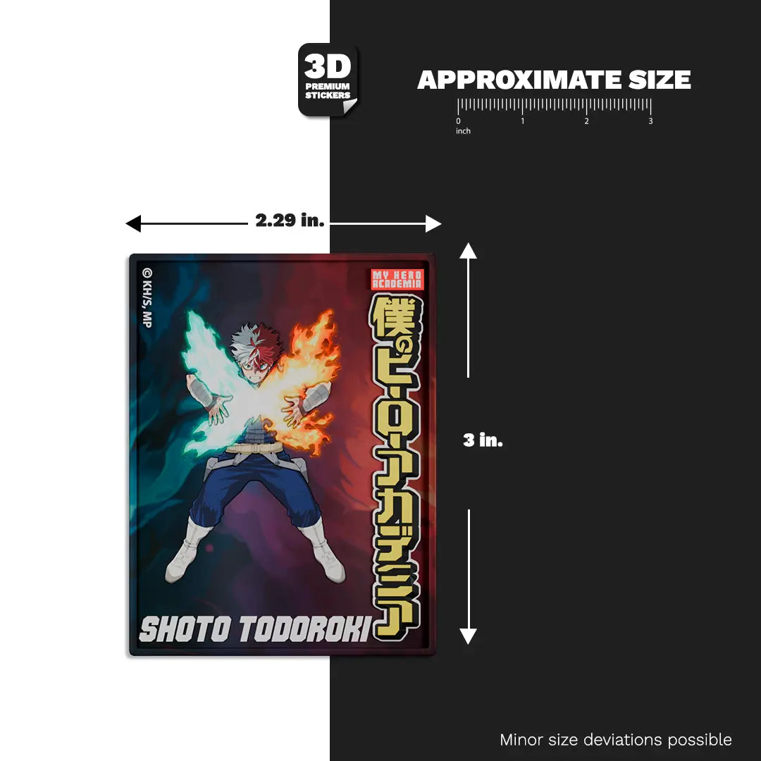Shoto Todoroki miniposter Stickmadly