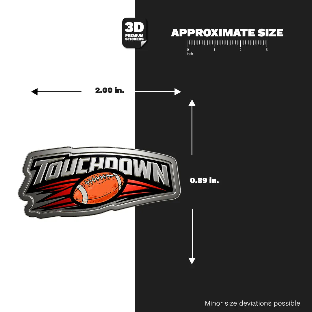TOUCHDOWN Two Pack Stickmadly