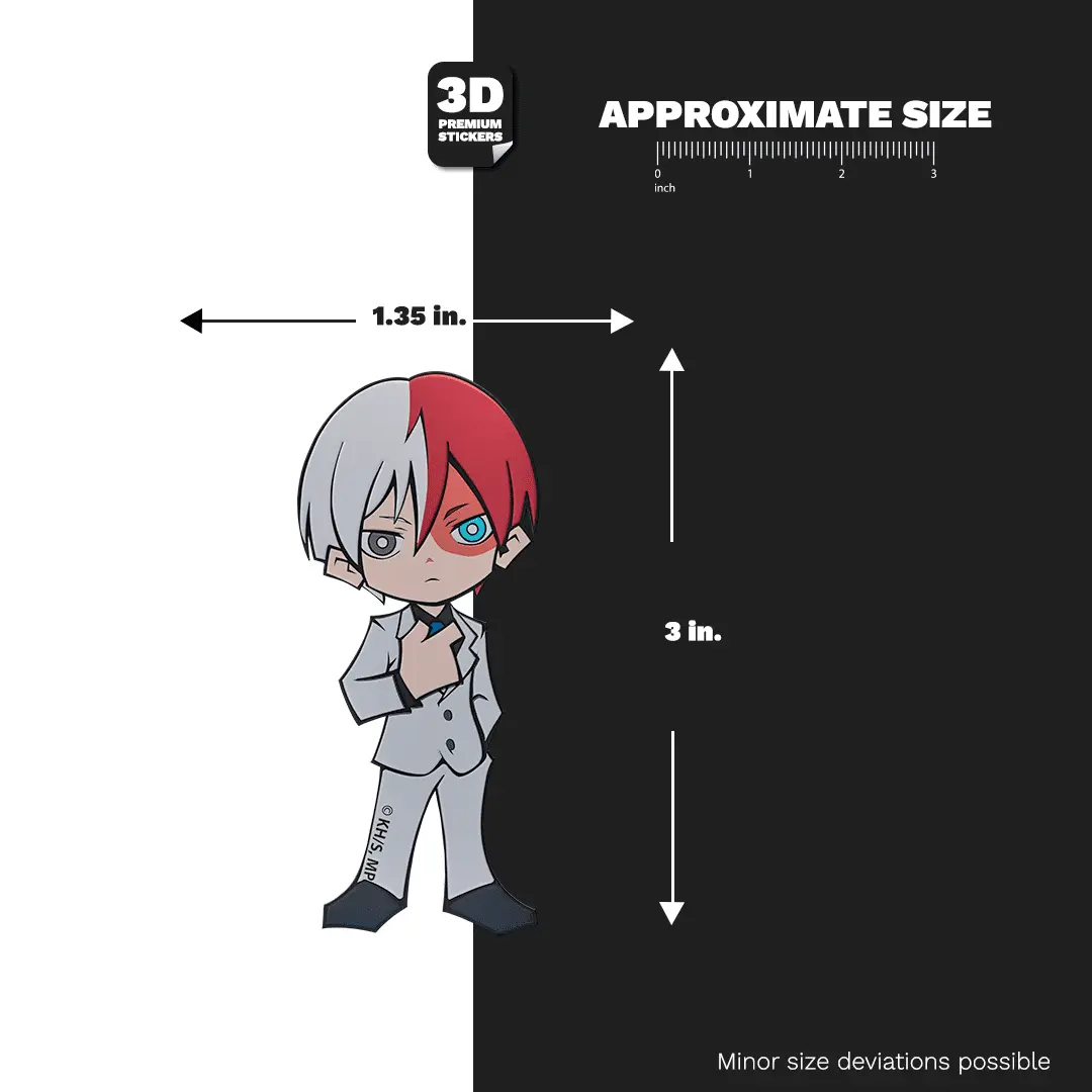 Shoto Todoroki (Season 4) Stickmadly