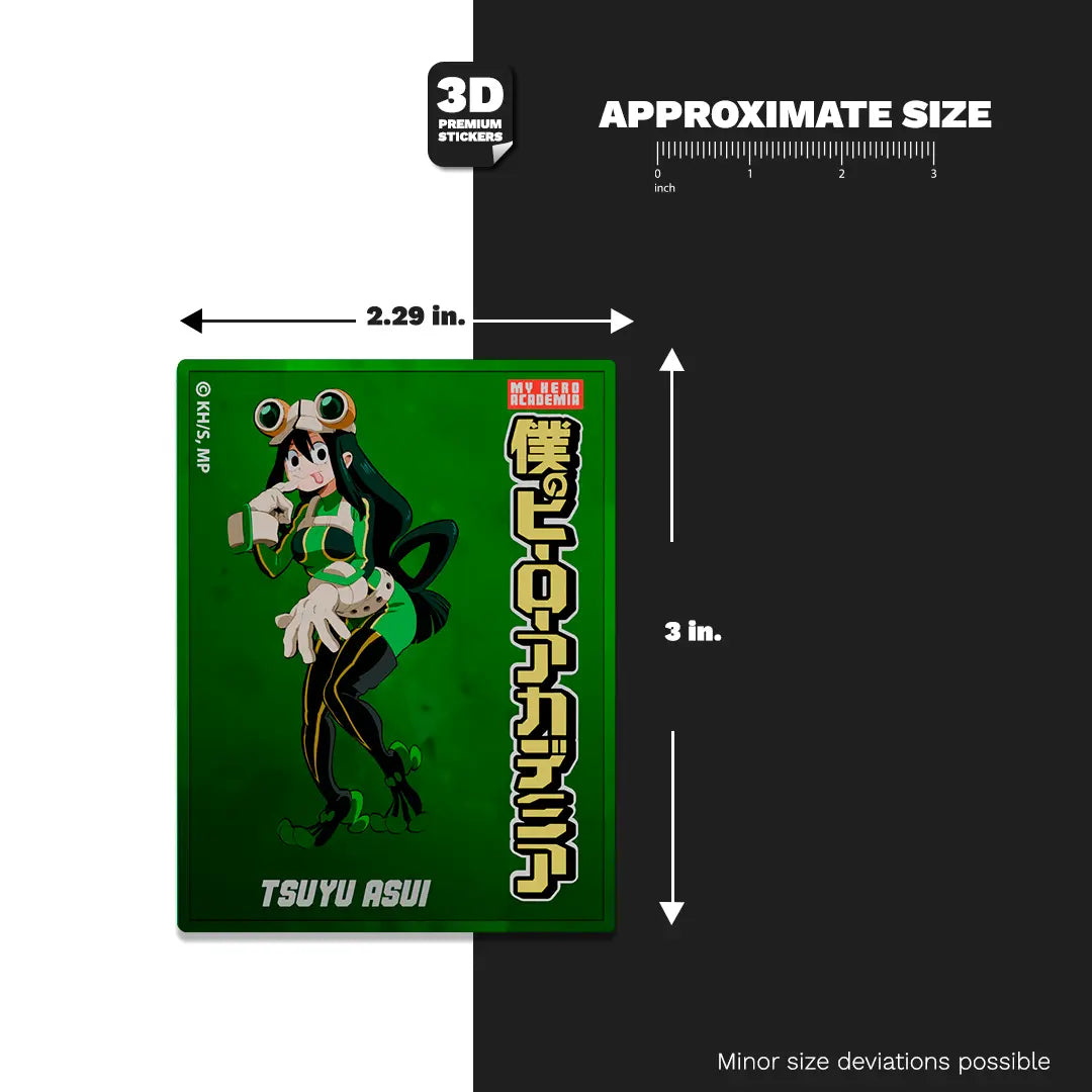 Tsuyu Asui miniposter Stickmadly