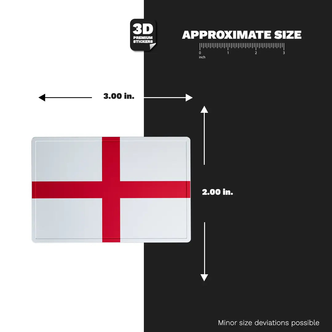 England Flag Stickmadly