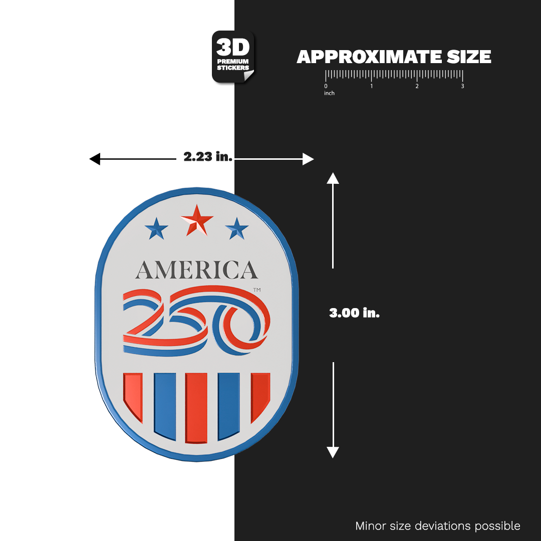 PACK TAG-SQUARE-YEARS America250