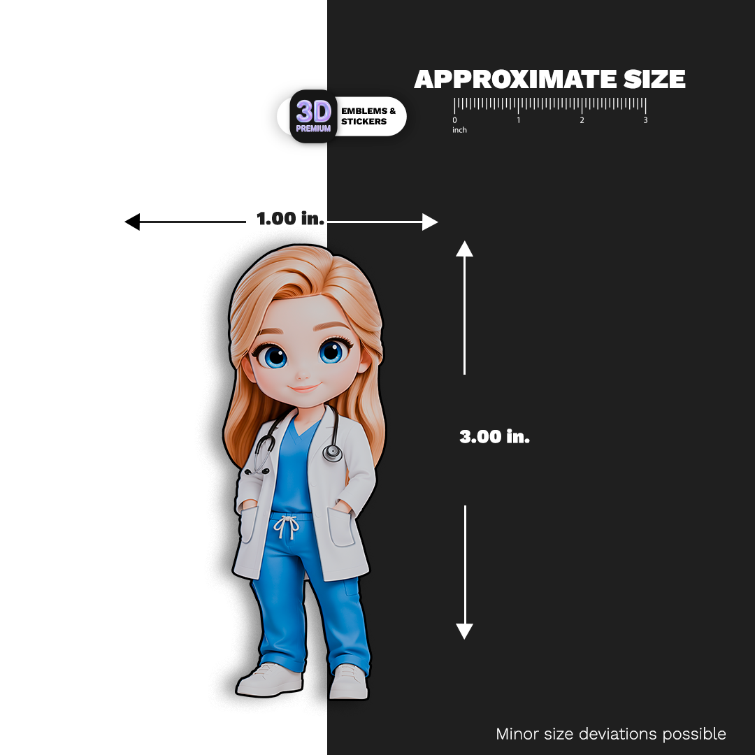 FEMALE DOCTOR Stickmadly