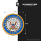 THE UNITED STATES NAVY EMBLEM Stickmadly