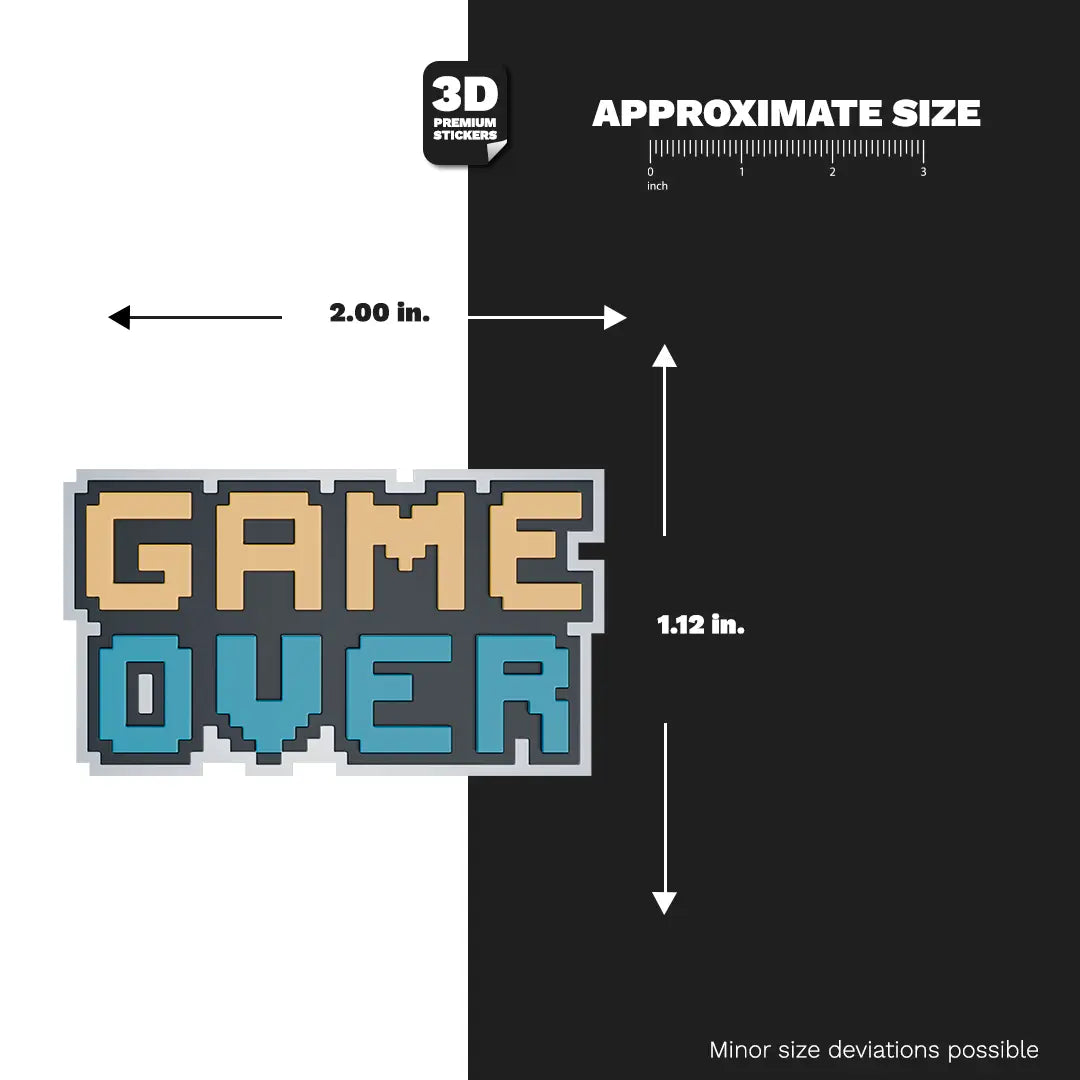 GAME OVER Stickmadly