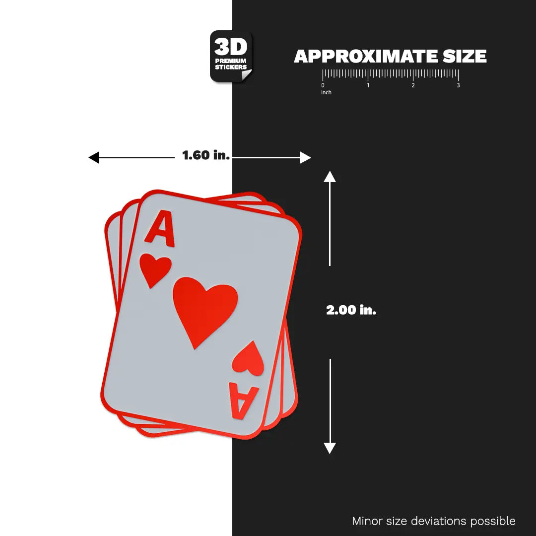 ACES OF HEART Stickmadly