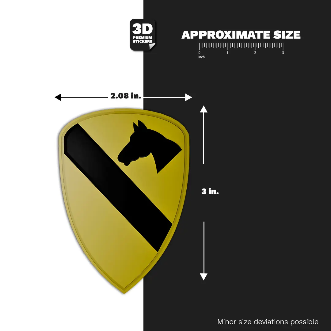 1ST Cavalry Division Stickmadly