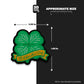 ST. PATRICK'S CLOVER Stickmadly