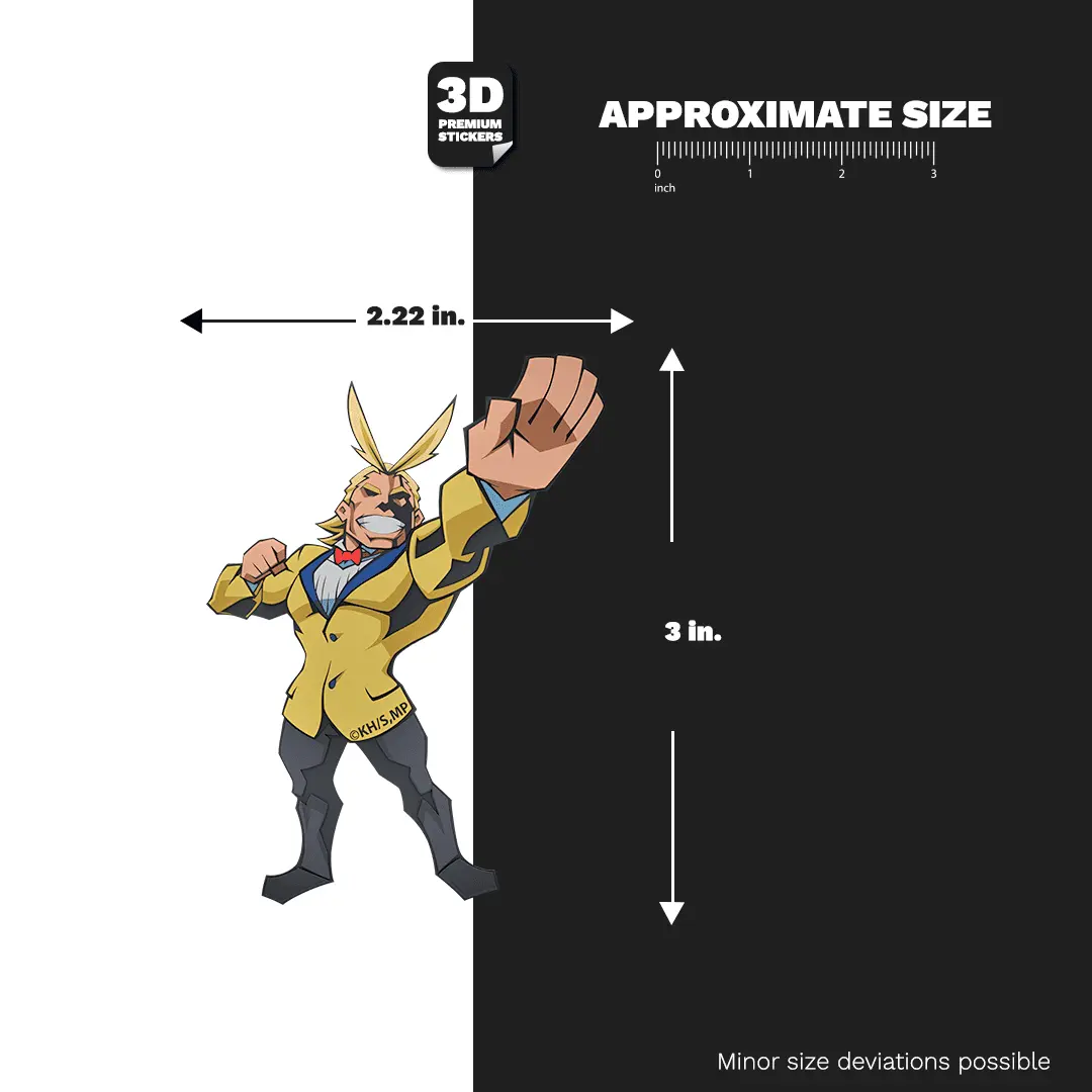 All Might (Season 4) Stickmadly