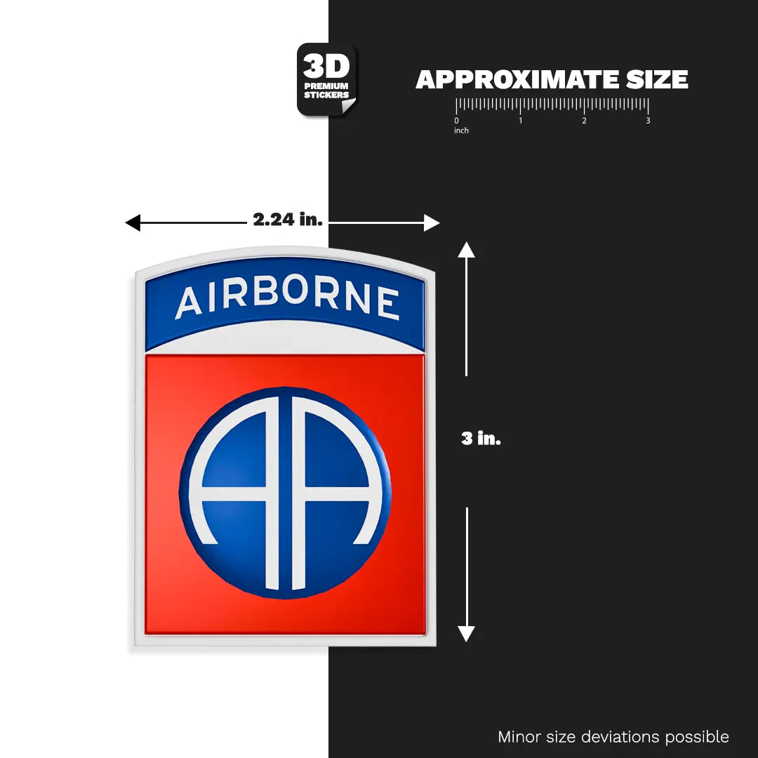 82nd Airborne Division Stickmadly
