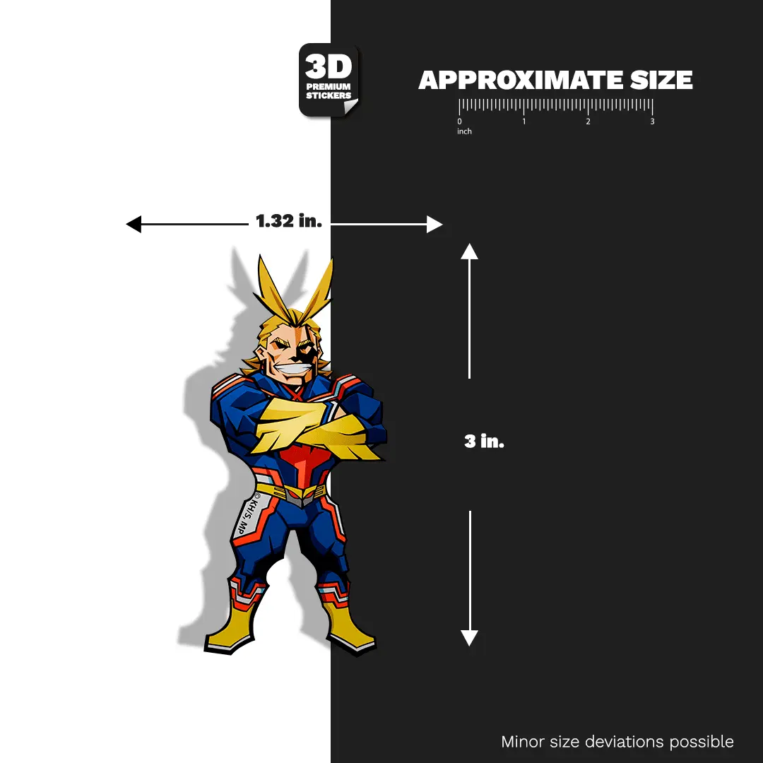 All Might (Season 7) Stickmadly